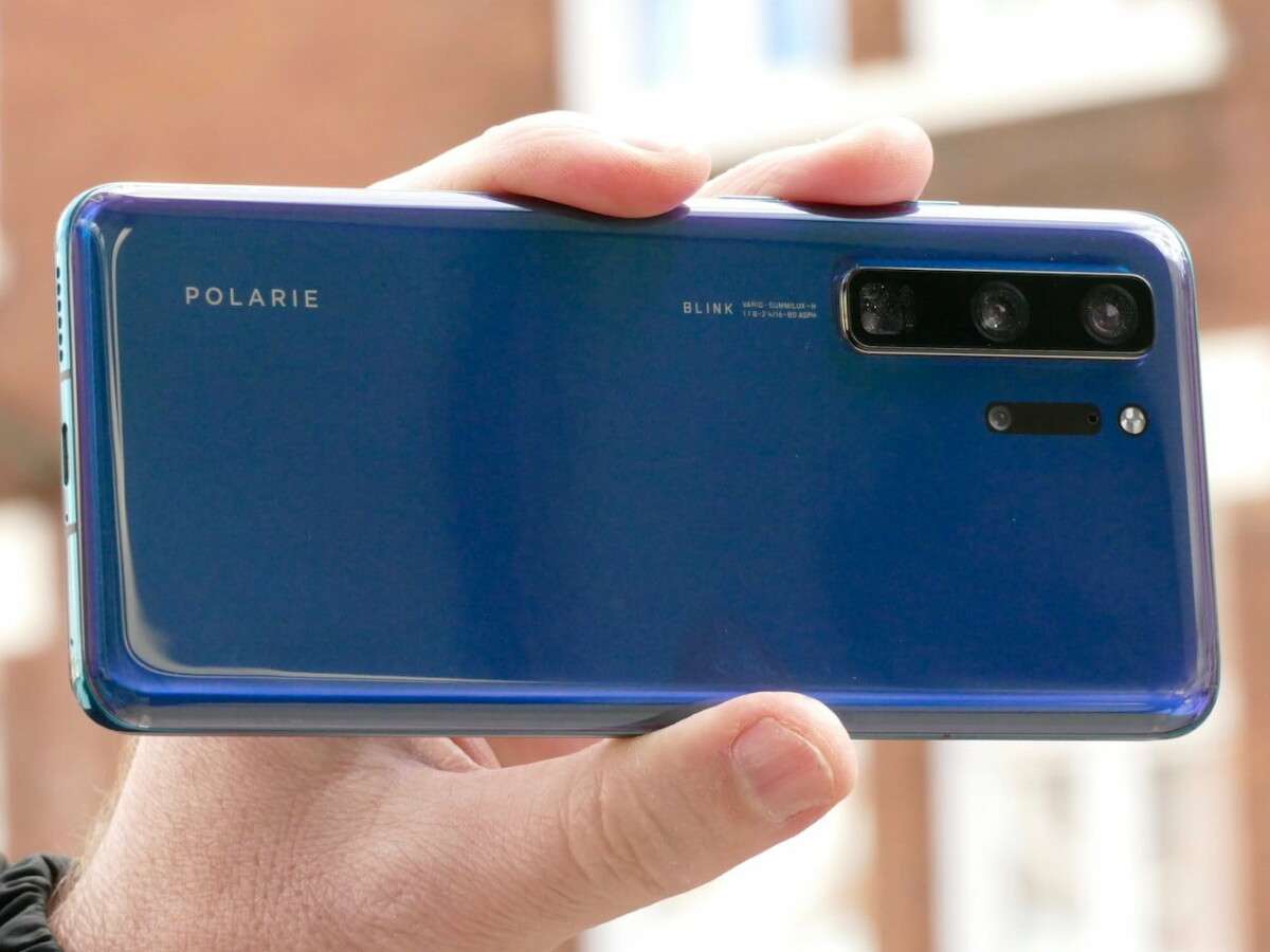 &quot;Polarie Blink&quot; statt Huawei P40: Hersteller verwirrt Nutzer mit Schriftzug