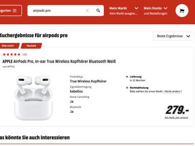 Apple AirPods Pro kaufen: Von wegen, frohe Weihnachten!